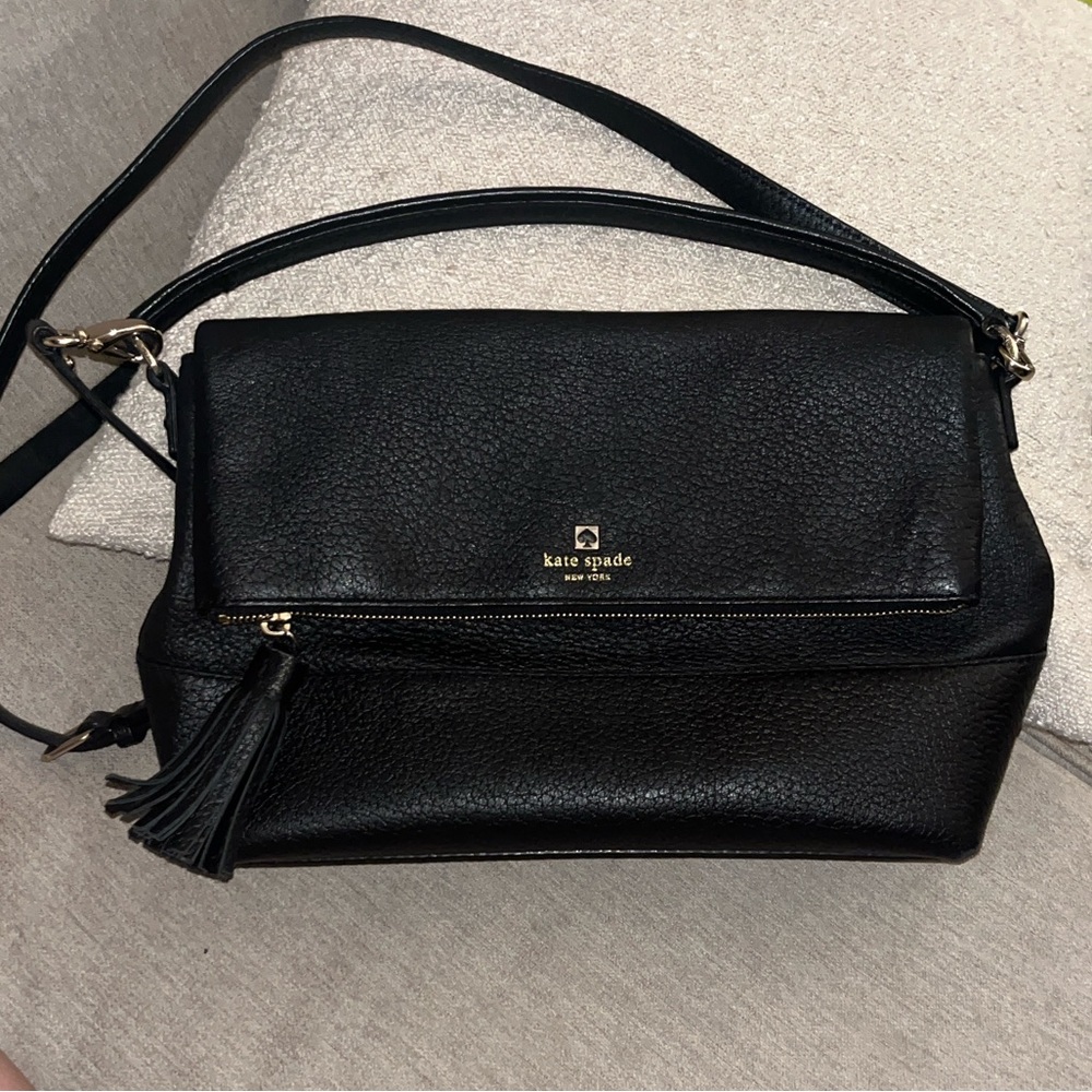 Kate Spade - Elegant Black Shoulder Bag